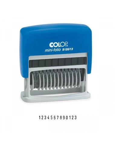 NUMERADOR COLOP S120/13 AUTOMATICO 13 DIGITOS