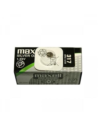 PILA MAXELL BOTON SILVER OXIDE 1.55V Nº317