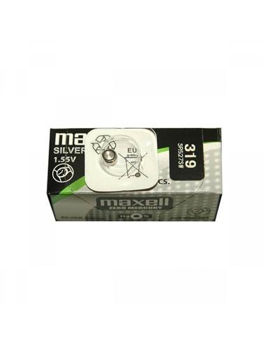 PILA MAXELL BOTON SILVER OXIDE 1.55V Nº319