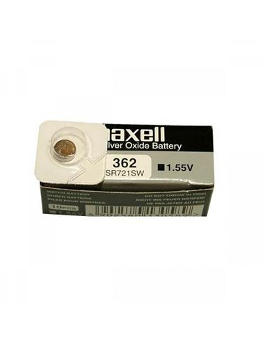 PILA MAXELL BOTON SILVER OXIDE 1.55V Nº362