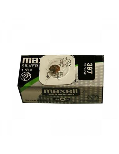 PILA MAXELL BOTON SILVER OXIDE 1.55V Nº397