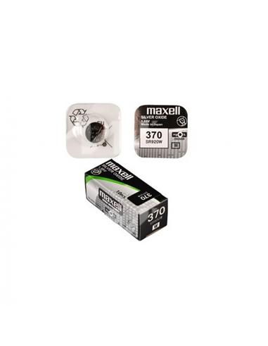 PILA MAXELL BOTON SILVER OXIDE 1.55V Nº370