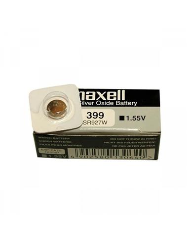 PILA MAXELL BOTON SILVER OXIDE 1.55V Nº399