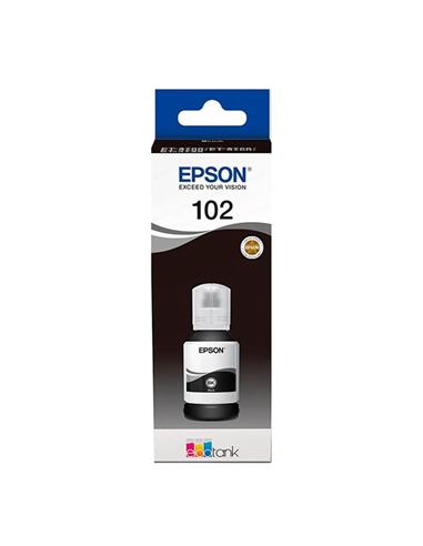 CARTUCHO EPSON 102 ECOTANK BOTELLA 127ml NEGRO