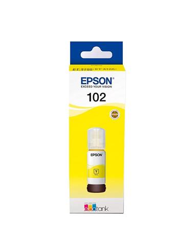 CARTUCHO EPSON 102 ECOTANK BOTELLA 70ml AMARILLO