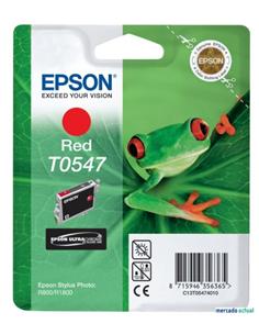 CARTUCHO EPSON STYLUS R800/1800 ROJO